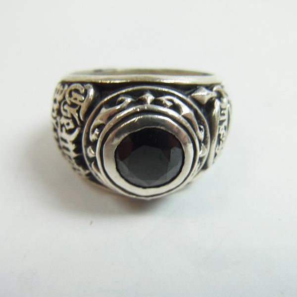 実際に弊社で買取させて頂いたDEAL DESIGN/ディールデザイン オニキス カレッジリング 19号 の画像 1枚目