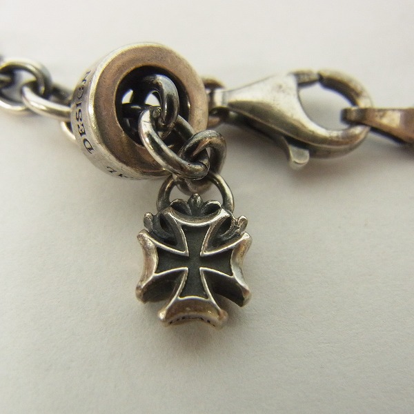 実際に弊社で買取させて頂いたDEAL DESIGN/ディールデザイン スライドチェーン クロス付きネックレスの画像 1枚目