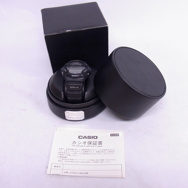 実際に弊社で買取させて頂いたG-SHOCK/Gショック MR-G ブラックチタン クォーツ MRG-1Z-1Tの画像 6枚目