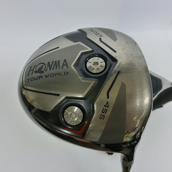 実際に弊社で買取させて頂いた★HONMA/本間ゴルフ ドライバー TOUR WORLD TW727 455 1W/10.5° Xフレックス