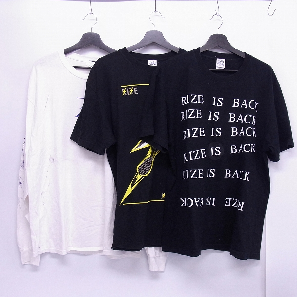 実際に弊社で買取させて頂いたRIZE/KenKen等 バンドTシャツ 7点セットの画像 2枚目