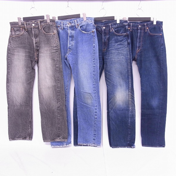 実際に弊社で買取させて頂いたDUBBLE WORKS/ダブルワークス OMNIGOD/オムニゴッド デニムパンツ 4点セット