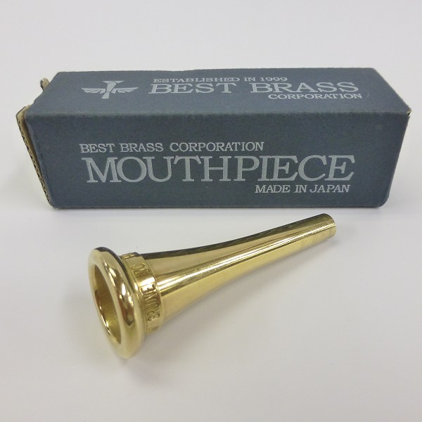 実際に弊社で買取させて頂いたBEST BRASS/ベストブラス GROOVE/グルーヴ 7C GOLD PLATED HORN/ホルン用 マウスピース