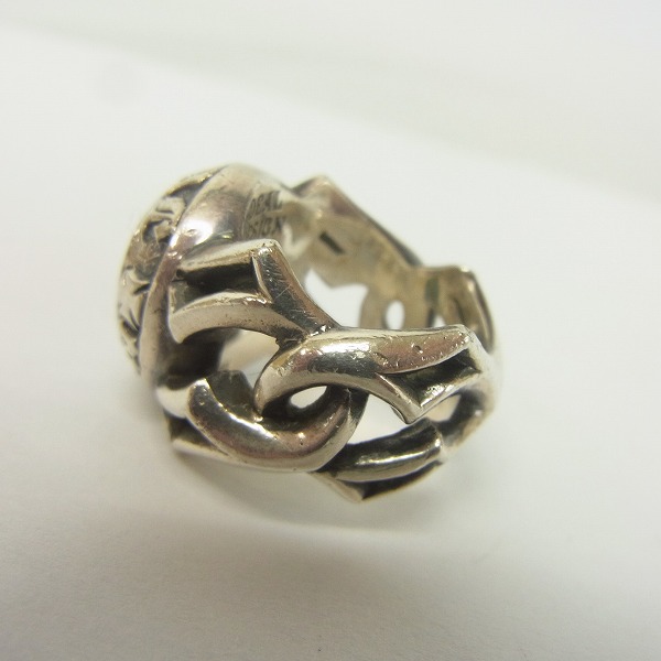 実際に弊社で買取させて頂いたDEAL DESIGN/ディールデザイン トライバル カレッジリング/8号の画像 2枚目