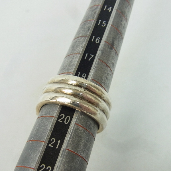 実際に弊社で買取させて頂いたDEAL DESIGN/ディールデザイン ヘックススターリング 18.5号の画像 6枚目