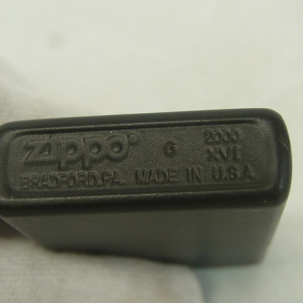実際に弊社で買取させて頂いたZIPPO/ジッポー HUNTING WORLD/ハンティングワールド マット加工/2000年製 の画像 2枚目