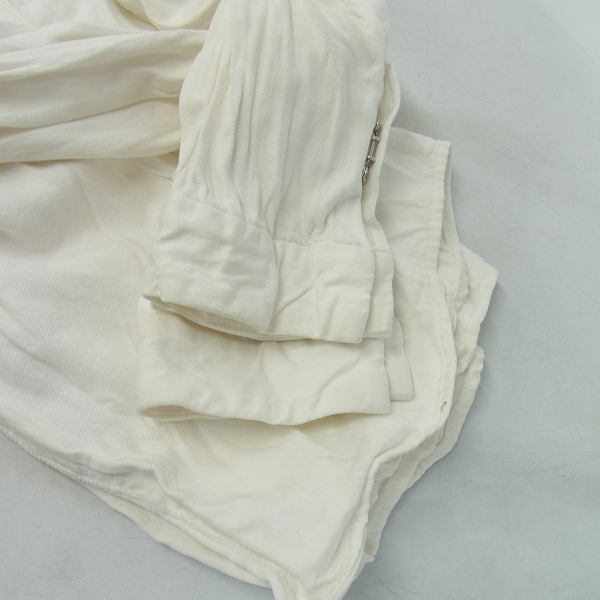 実際に弊社で買取させて頂いたjunhashimoto/ジュンハシモト 16SS WRINKLE HOOK SHIRT/フックシャツ 1060000011 Size：4の画像 5枚目