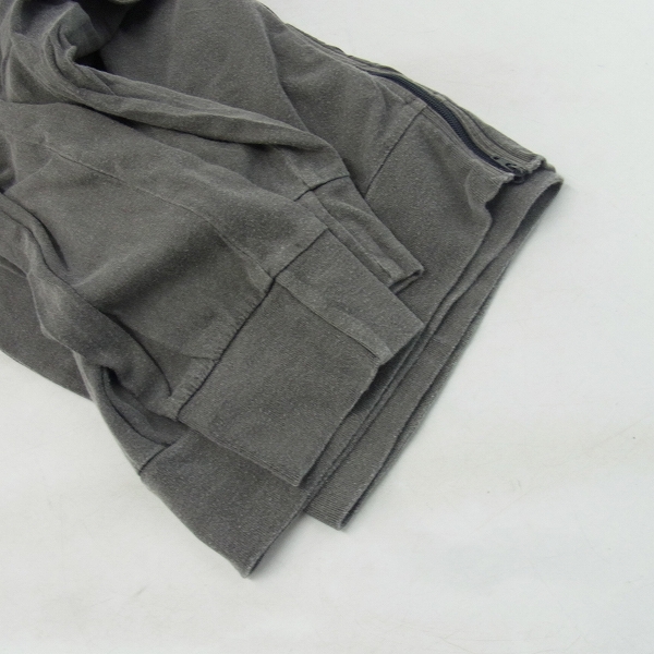 実際に弊社で買取させて頂いたBLUE BLUE/ブルーブルー original recycle denim fiber ジップアップパーカー S/M 2点セットの画像 6枚目