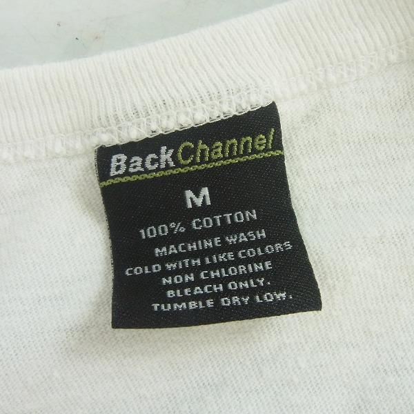 実際に弊社で買取させて頂いたBack Channel/バックチャンネル プリント/ワンポイント Tシャツ 2点セットの画像 2枚目