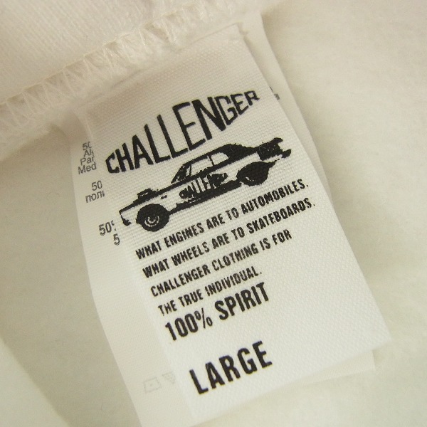 実際に弊社で買取させて頂いたCHALLENGER/チャレンジャー FIRE HOODIE/オクトパス プリント プルオーバーパーカー CLG-CS 017-019/Lの画像 2枚目