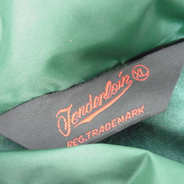 実際に弊社で買取させて頂いたTENDERLOIN/テンダーロイン 17AW T-NYLON COACH JKT/ナイロンコーチジャケット 緑/XLの画像 2枚目