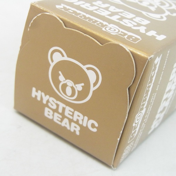 実際に弊社で買取させて頂いた【未開封】BE@RBRICK/ベアブリック HYSTERIC GLAMOUR/ヒステリックグラマー 金/ゴールド 100%の画像 1枚目