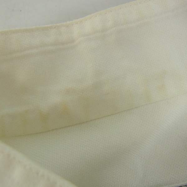 実際に弊社で買取させて頂いたMAISON KITSUNE/メゾンキツネ イタリア製 ノーカラー コットンシャツ Mの画像 4枚目