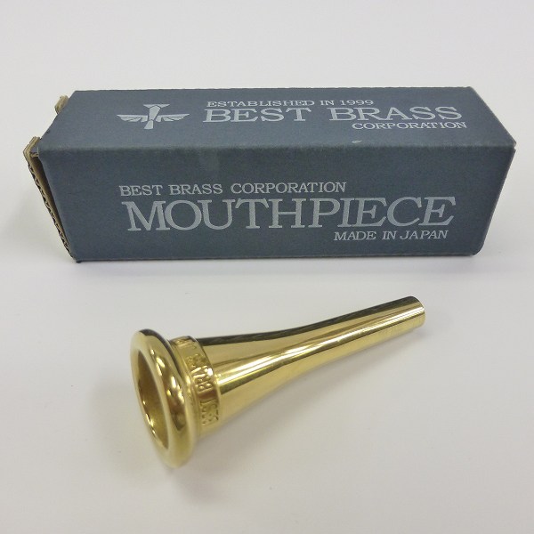 実際に弊社で買取させて頂いたBEST BRASS/ベストブラス GROOVE/グルーヴ 7B GOLD PLATED HORN/ホルン用 マウスピース