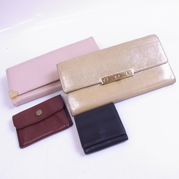 実際に弊社で買取させて頂いたCartier/カルティエ Samantha Thavasa/サマンサタバサ他 財布/小銭入れ 4点セット