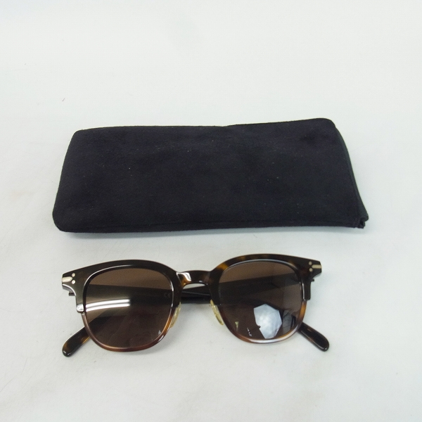 実際に弊社で買取させて頂いたCELINE/セリーヌ サングラス/ウェリントン CL41394/Sの画像 7枚目