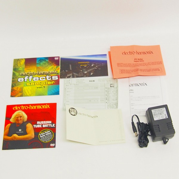 実際に弊社で買取させて頂いた【動作確認済】ELECTRO-HARMONIX/エレクトロハーモニックス ＃1 ECHO Digital Delay/デジタルディレイ エフェクター の画像 5枚目