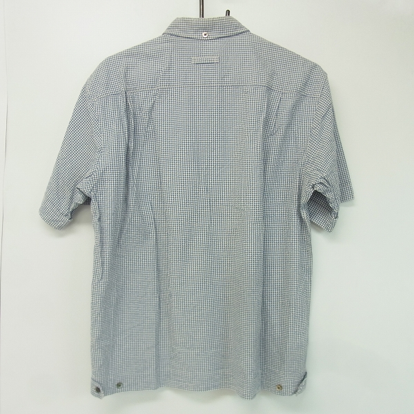 実際に弊社で買取させて頂いたBURBERRY/バーバリーロンドン 半袖チェックシャツ/Mの画像 1枚目