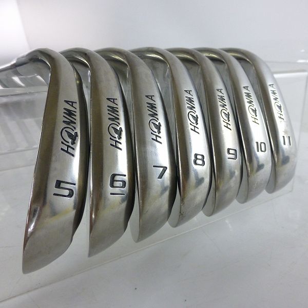 実際に弊社で買取させて頂いた★HONMA/本間ゴルフ アイアン7本セット BeZEAL 525 Rフレックス