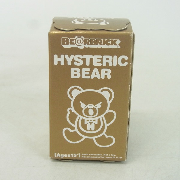 実際に弊社で買取させて頂いた【未開封】BE@RBRICK/ベアブリック HYSTERIC GLAMOUR/ヒステリックグラマー 金/ゴールド 100%