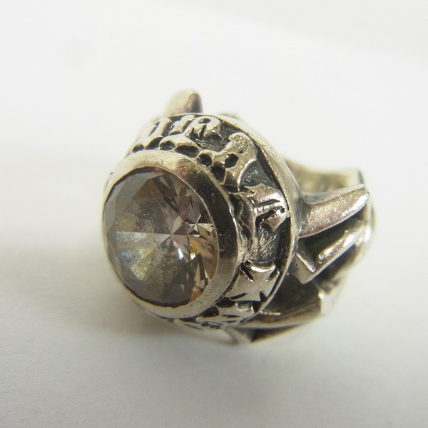 実際に弊社で買取させて頂いたDEAL DESIGN/ディールデザイン トライバル カレッジリング/8号