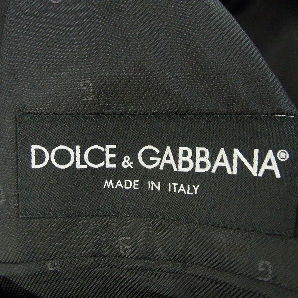 実際に弊社で買取させて頂いたDolce&Gabbana/ドルチェ&ガッバーナ ストライプ テーラードジャケット/50の画像 2枚目