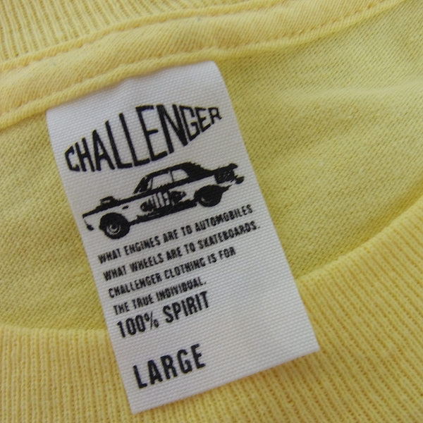 実際に弊社で買取させて頂いたCHALLENGER/チャレンジャー ロブスタープリント 半袖Tシャツ/Lの画像 2枚目