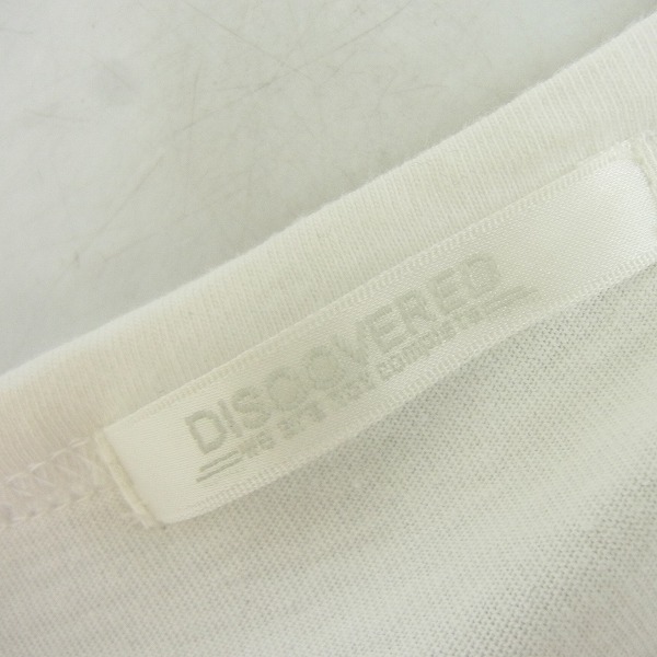 実際に弊社で買取させて頂いたDISCOVERED/ディスカバード 15SSTOWNFORCE 裾千鳥切替クルーＴシャツ/1の画像 2枚目