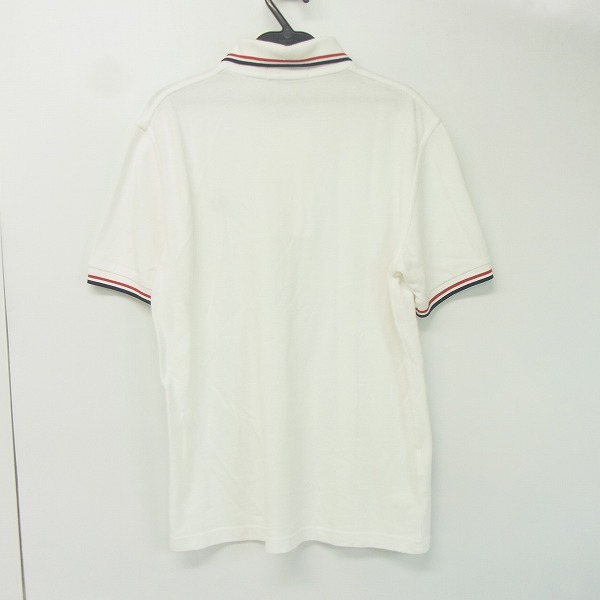 実際に弊社で買取させて頂いたFRED PERRY/フレッドペリー 半袖 ライン入りポロシャツ M12N ホワイト/38の画像 1枚目