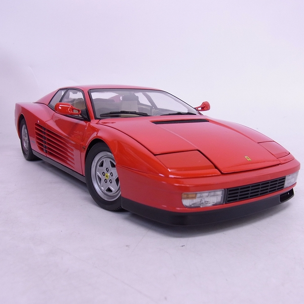 実際に弊社で買取させて頂いた京商 1/18 Ferrari/フェラーリ テスタロッサ レッド No.08422R ミニカーの画像 1枚目