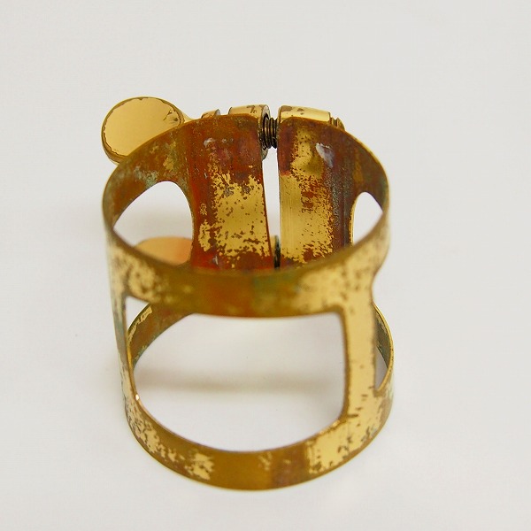 実際に弊社で買取させて頂いたSELMER/セルマー テナーサックス用マウスピース S80 C☆ 詳細不明リガチャー/プラキャップ付きの画像 6枚目