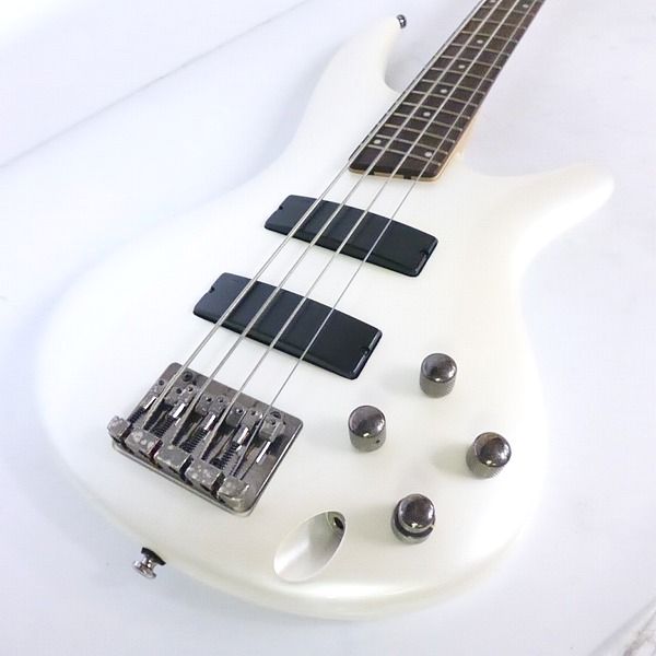 実際に弊社で買取させて頂いた★Ibanez/アイバニーズ SR300-PW エレキベース パールホワイトの画像 4枚目