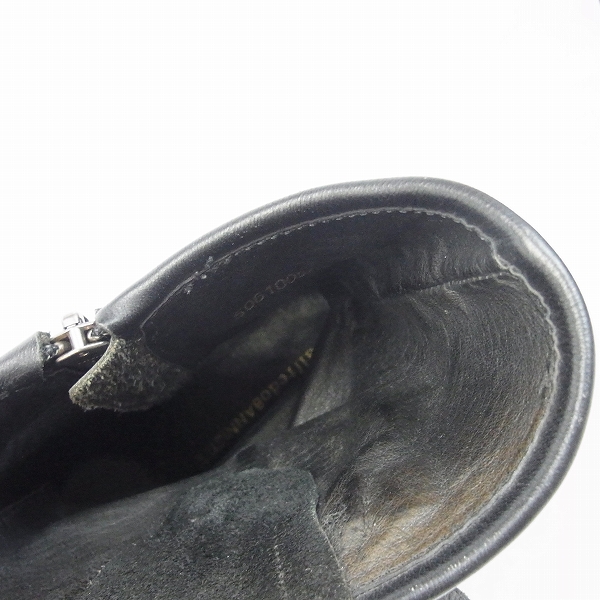 実際に弊社で買取させて頂いたalfredoBANNISTER/アルフレッドバニスター サイドジップ エンジニアブーツ/41の画像 4枚目