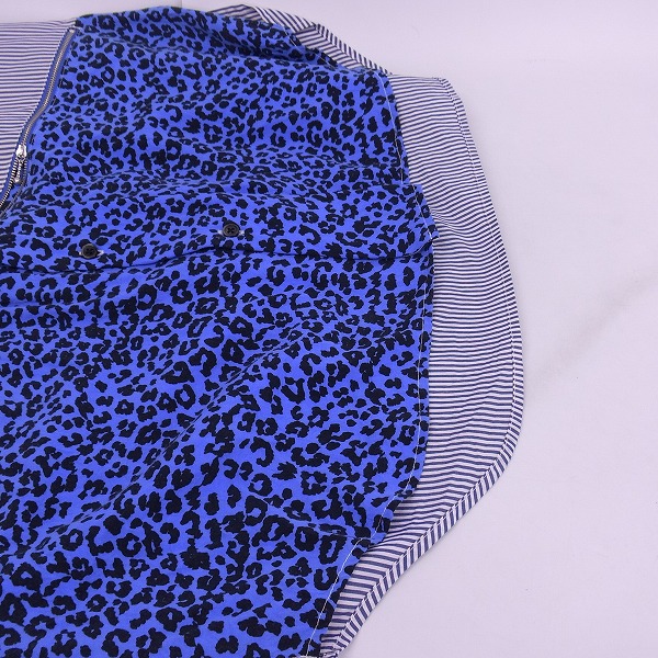 実際に弊社で買取させて頂いたDIET BUTCHER SLIM SKIN/ダイエットブッチャー スリムスキン レオパード ジッパーロングシャツ/2の画像 7枚目