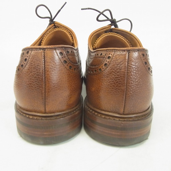 実際に弊社で買取させて頂いたCROCKETT&JONES/クロケット&ジョーンズ PEMBROKE/ペンブローク パンチングレザーシューズ/9Eの画像 1枚目