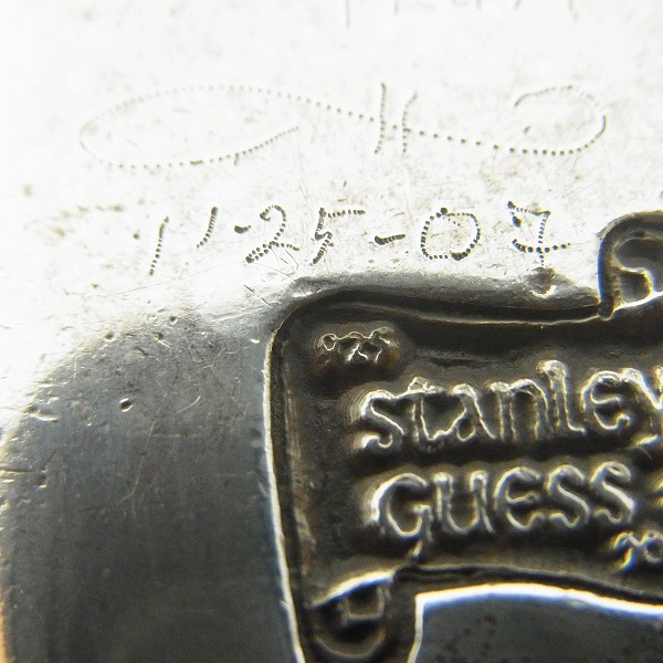 実際に弊社で買取させて頂いた【ギャラ付】STANLEY GUESS/スタンリーゲス ラージウッドドッグタグ #33の画像 3枚目