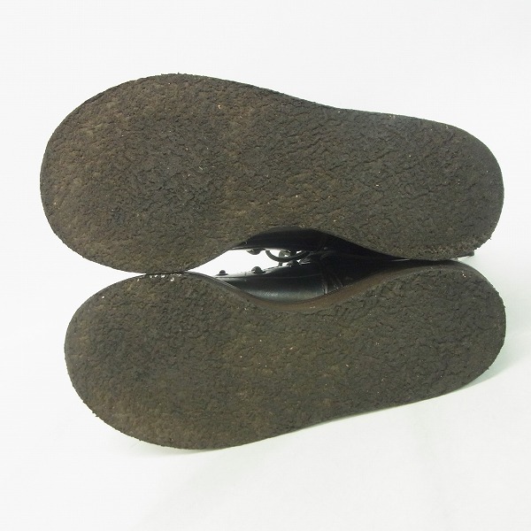 実際に弊社で買取させて頂いたMIHARA YASUHIRO/ミハラヤスヒロ レースアップ レザーブーツ /25.5の画像 2枚目