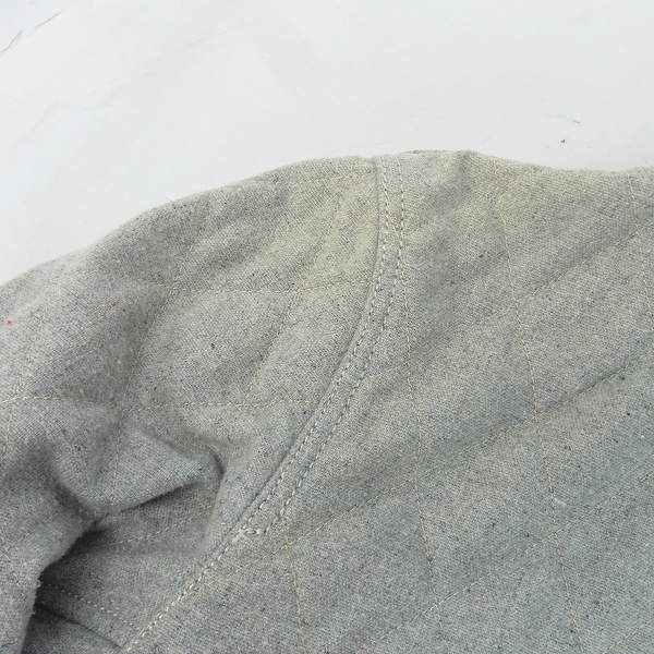 実際に弊社で買取させて頂いたBLUE BLUE/ブルーブルー original recycle denim fiber ジップアップパーカー S/M 2点セットの画像 4枚目