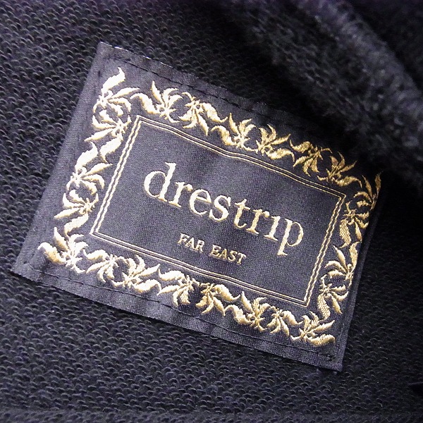 実際に弊社で買取させて頂いた【未使用】drestrip/ドレストリップ スウェット ハーフパンツ ブラック 1の画像 2枚目