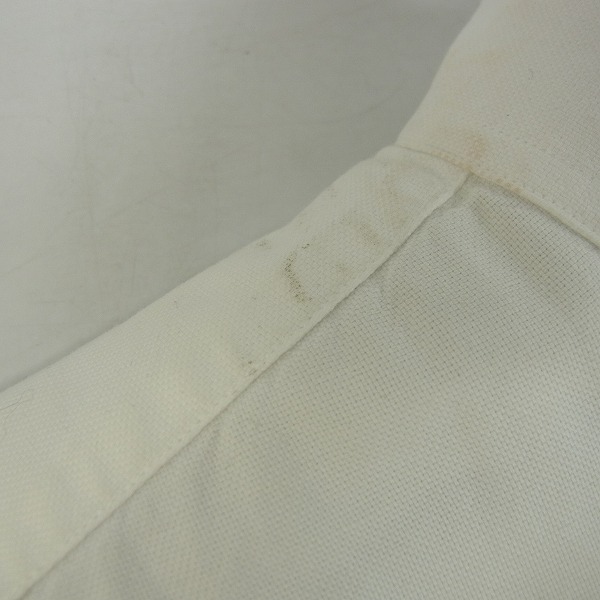 実際に弊社で買取させて頂いたMAISON KITSUNE/メゾンキツネ イタリア製 ノーカラー コットンシャツ Mの画像 5枚目