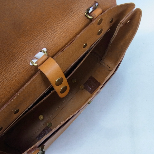 実際に弊社で買取させて頂いたHERZ/ヘルツ Organ KNOWLEDGE BAG/ナレッジバッグ 3WAYショルダーバッグの画像 4枚目