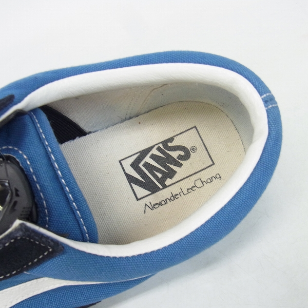 実際に弊社で買取させて頂いたVANS/バンズ×AlexanderLeeChang/アレキサンダーリーチャン BOA SKOOL/ボアスクール コラボスニーカー/27の画像 4枚目