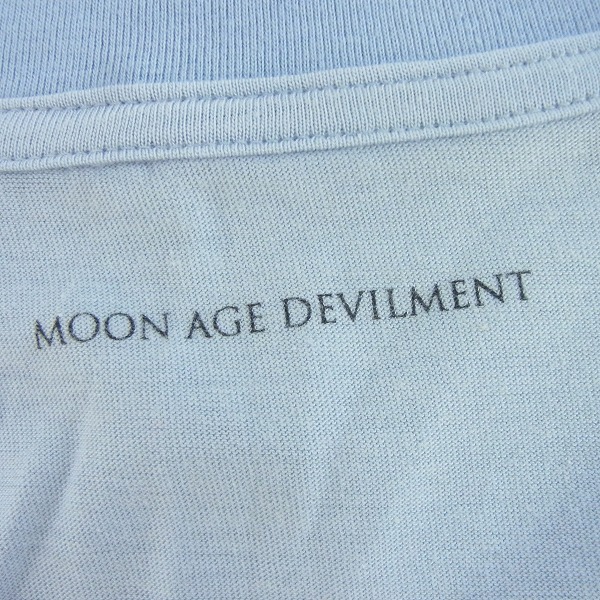 実際に弊社で買取させて頂いたMoonage Devilment/ムーンエイジデビルメント MaD バックスカルTシャツ等2点セットの画像 2枚目