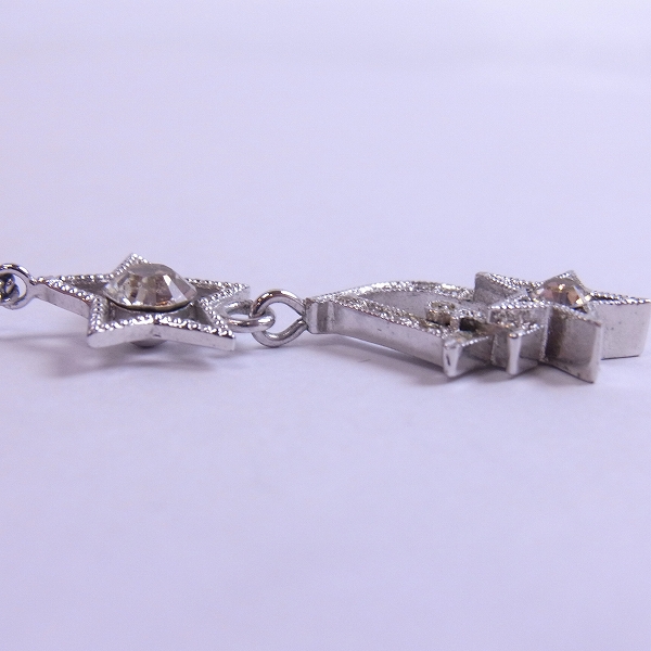 実際に弊社で買取させて頂いたChristian Dior/クリスチャンディオール 立体 ロゴデザインスターネックレスの画像 2枚目