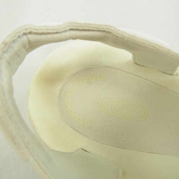 実際に弊社で買取させて頂いたKEEN/キーン UNEEK スターホワイト 編み込みサンダル 1014098/25.5の画像 4枚目
