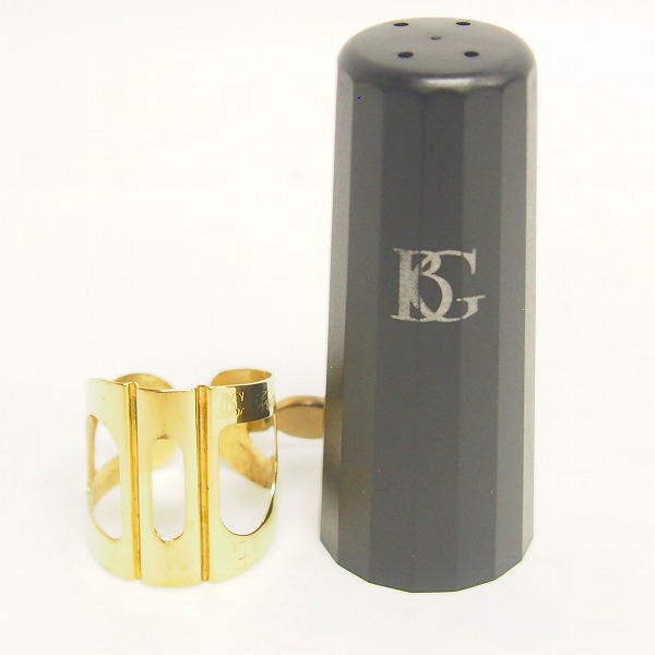 実際に弊社で買取させて頂いたSELMER/セルマー アルトサックス用マウスピース S90 180 BGリガチャーL11/プラキャップ付きの画像 6枚目