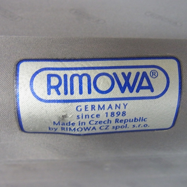 実際に弊社で買取させて頂いたRIMOWA/リモワ スーツケース/キャリーバッグ サルサ 871.70/82Lの画像 5枚目