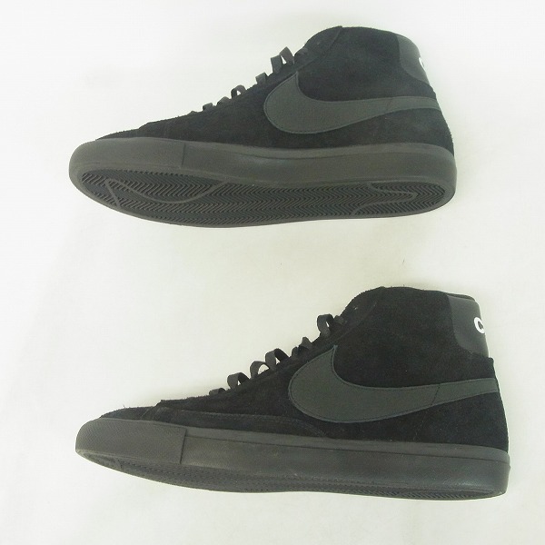 実際に弊社で買取させて頂いたNIKE×BLACK COMME des GARCONS/ナイキ×ブラックコムデギャルソン ブレザーハイ SP 704571-001/28 の画像 3枚目