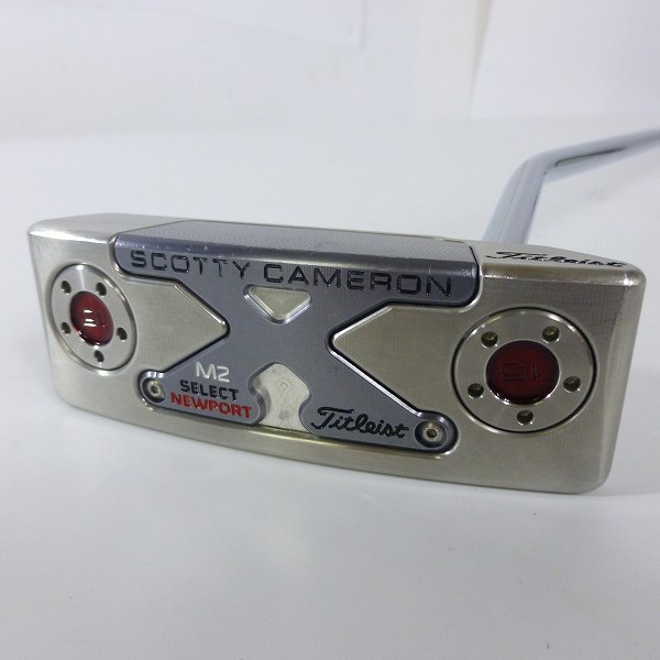 実際に弊社で買取させて頂いた★Scotty Cameron/スコッティキャメロン ブレード型パター SELECT NEWPORT M2 2016年モデル 33インチ Titleist