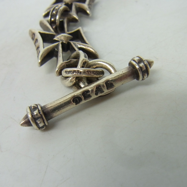 実際に弊社で買取させて頂いたDEAL DESIGN/ディールデザイン クロスガードブレスレットの画像 3枚目